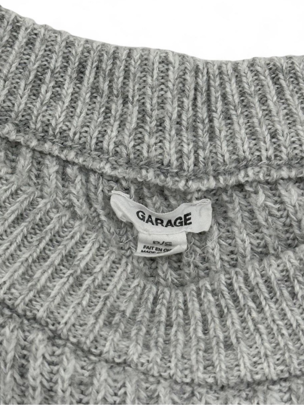 Garage Ribbed Knit Sweater - Picture 2 of 2